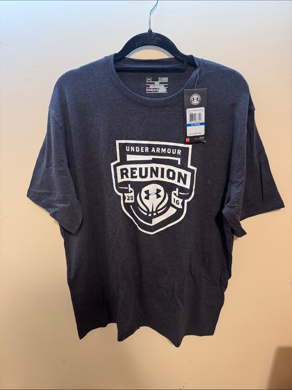 Under Armour Men's Reunion Graphic Tee - Black and White
